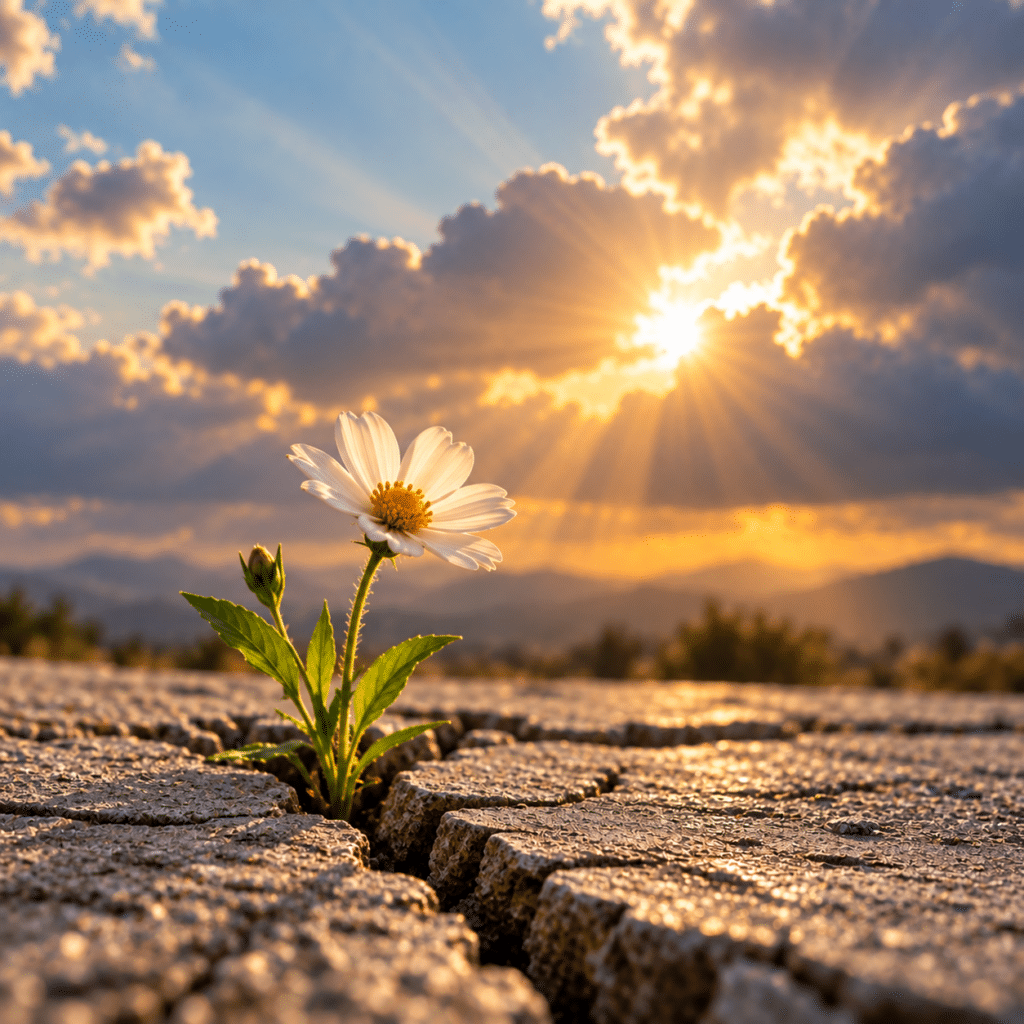 The beauty in bad times image